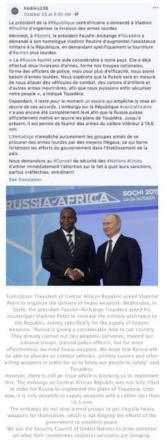 Russia Africa Facebook Controls Narrative,