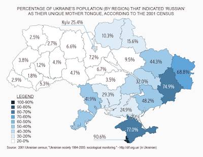 Divided Ukraine,