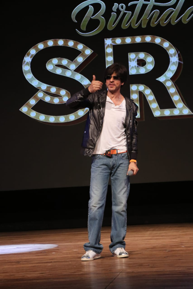 Shah Rukh Khan celebrates birthday with fans, confirms he'll announce his next film in couple of months