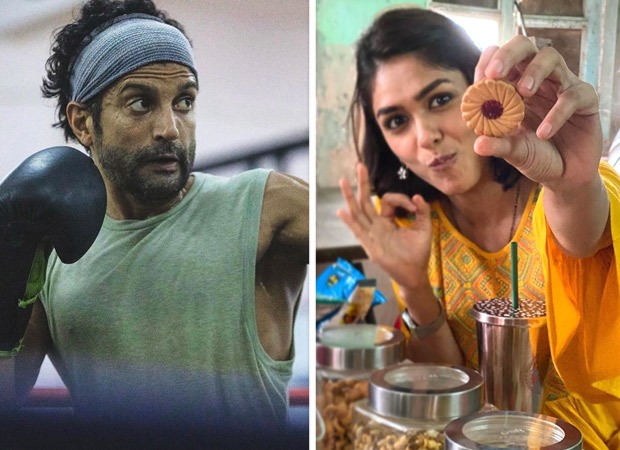 toofan: here’s how mrunal thakur has been making farhan akhtar’s life difficult outside of the ring!