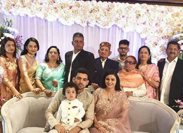 Kangana Ranaut’s brother gets engaged in a grand ceremony in Chandigarh
