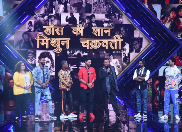 Mithun Chakraborty gets teary eyed after Dance+ team pays him a tribute 