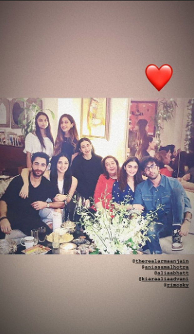 alia bhatt joins beau ranbir kapoor, karisma kapoor and others for armaan jain’s birthday celebration