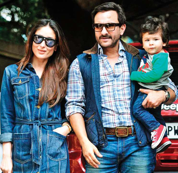 Taimur Ali Khan enjoys a glass of lemonade as he chills with parents Saif Ali Khan and Kareena Kapoor Khan