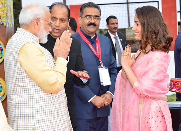 yami gautam attends the rising himachal global investors’ meet 2019, welcomes pm narendra modi