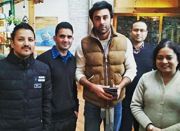 Brahmastra: Ranbir Kapoor is back to work after sustaining injury, poses with fans in Manali