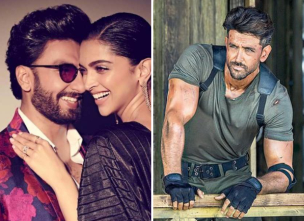 Deepika Padukone and Ranveer Singh swoon over Hrithik Roshan while watching War 