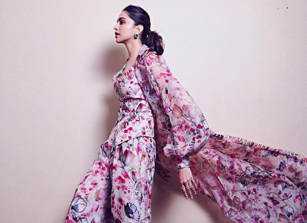 Flower Power Deepika Padukone looks like a goddess in this Anamika Khanna outfit