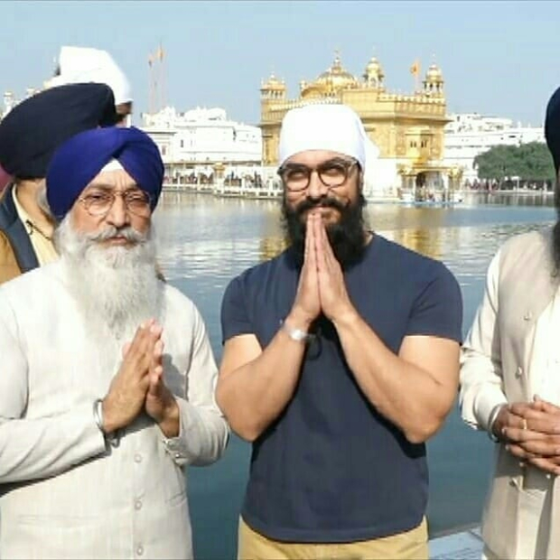 Laal Singh Chaddha: After song wrap up, Aamir Khan seeks blessings at Golden Temple