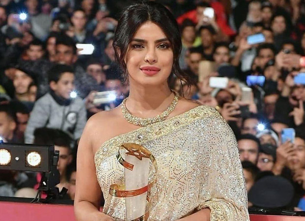 Priyanka Chopra Jonas attends the Marrakech International Film Festival to receive recognition for her contribution to cinema