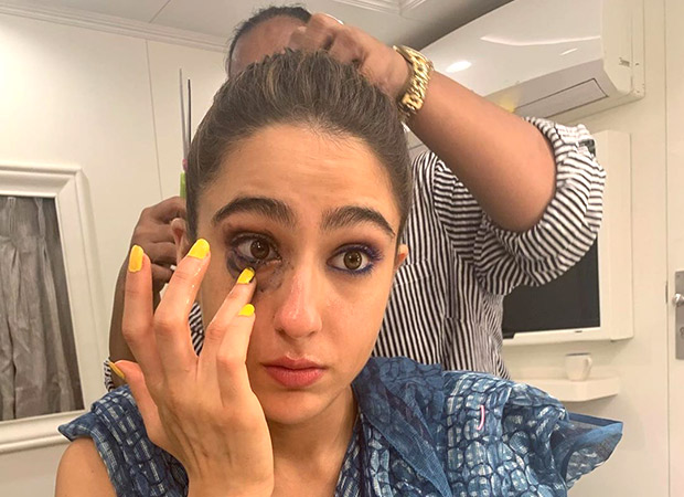 Sara Ali Khan wraps the schedule for Coolie No. 1 with the most realistic picture of all times!