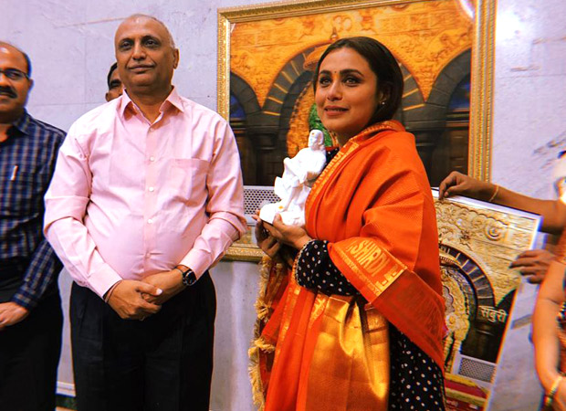 After Mardaani 2 release, Rani Mukerji seeks blessing at Shirdi temple