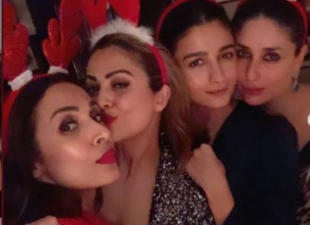 christmas 2019: kareena kapoor khan parties with alia bhatt, sara ali khan, karan johar and others