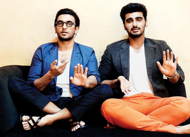 ranveer singh has the wackiest wish for ‘baba’ arjun kapoor ahead of panipat’s release