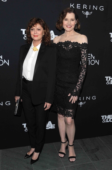 Susan Sarandon And Geena Davis Live Up To Their Thelma & Louise Characters