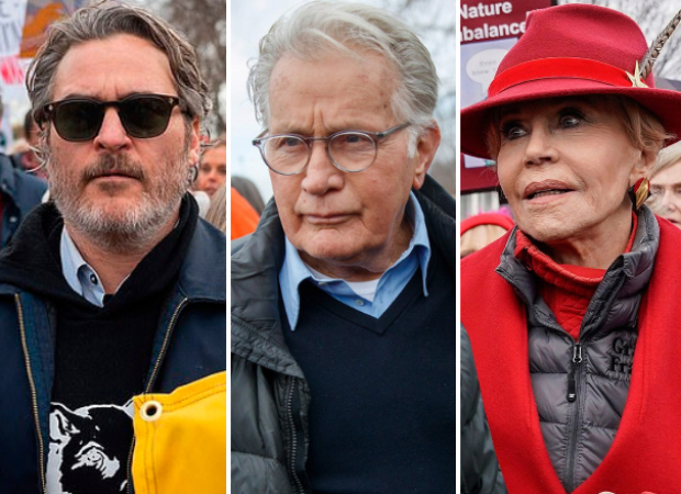 Joaquin Phoenix, Martin Sheen arrested at Jane Fonda's climate change protest
