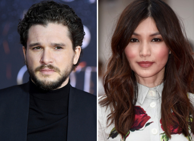 Leaked photos from The Eternals set reveal Game Of Thrones star Kit Harrington shooting with Gemma Chan