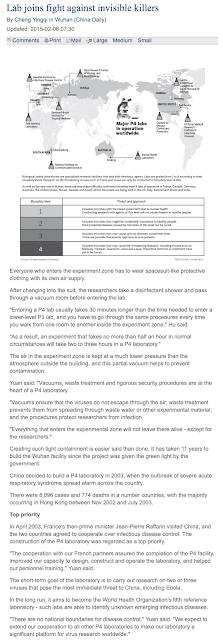 China Highest Level Bio-safety Laboratory,