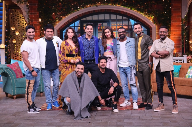 The Kapil Sharma Show: Varun Dhawan transforms into Prabhu Dheva, Shraddha Kapoor arrives with suitcase on set