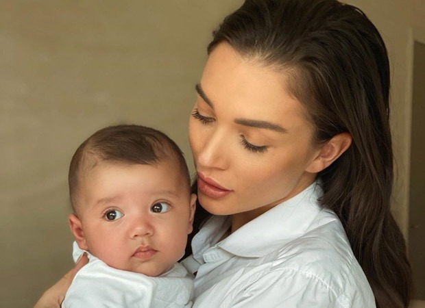 Amy Jackson writes a heartfelt note as son Andreas completes four months