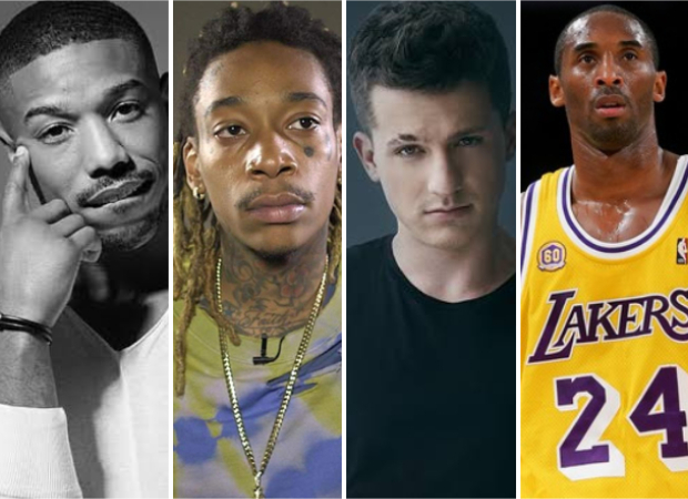 Michael B. Jordan, Wiz Khalifa and Charlie Puth pay emotional tribute to late Kobe Bryant