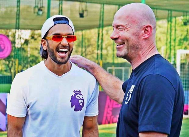 Ranveer Singh has a fanboy moment with English footballer Alan Shearer