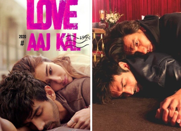 Ranveer Singh replaces Sara Ali Khan to recreate Love Aaj Kal poster with Kartik Aaryan