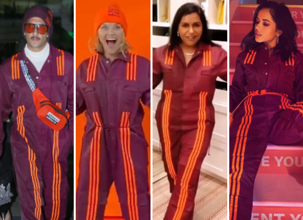 Ranveer Singh, Mindy Kaling, Diplo, Reese Witherspoon, Becky G own the same jumpsuit from Beyonce's Adidas x Ivy Park collection