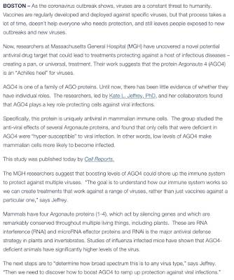 Universal Vaccine Exploiting Viral Weaknesses,
