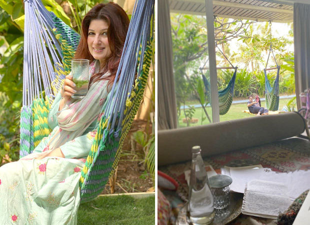 Akshay Kumar and Nitara become the cutest distractions while Twinkle Khanna tries to work on her book