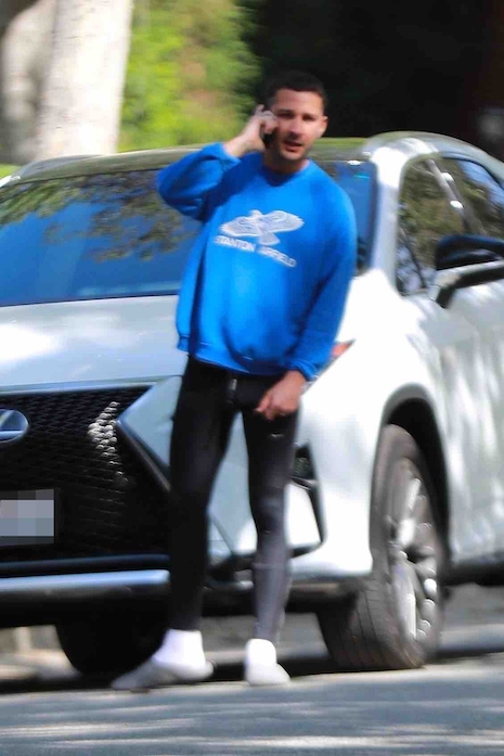 shia labeouf is rebuffed by cops!