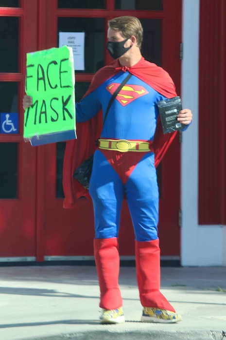 even superman is suffering from social isolation