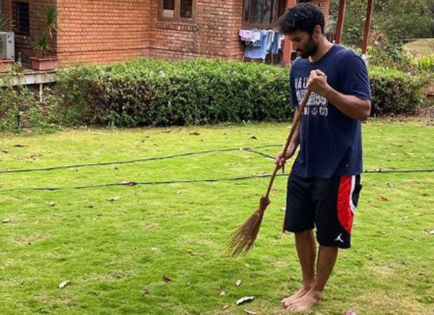 Arjun Kapoor trolls Aditya Roy Kapur after the latter shares a picture of him holding a broom