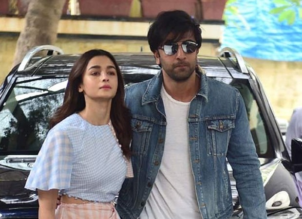 Amid nationwide lockdown, Alia Bhatt and Ranbir Kapoor spotted taking their dog for a walk