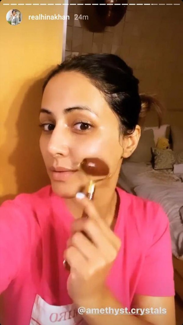 hina khan shares how she is taking care of her skin during the quarantine period