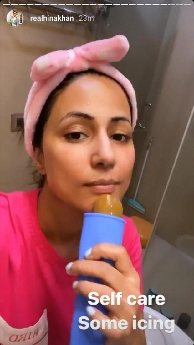 hina khan shares how she is taking care of her skin during the quarantine period