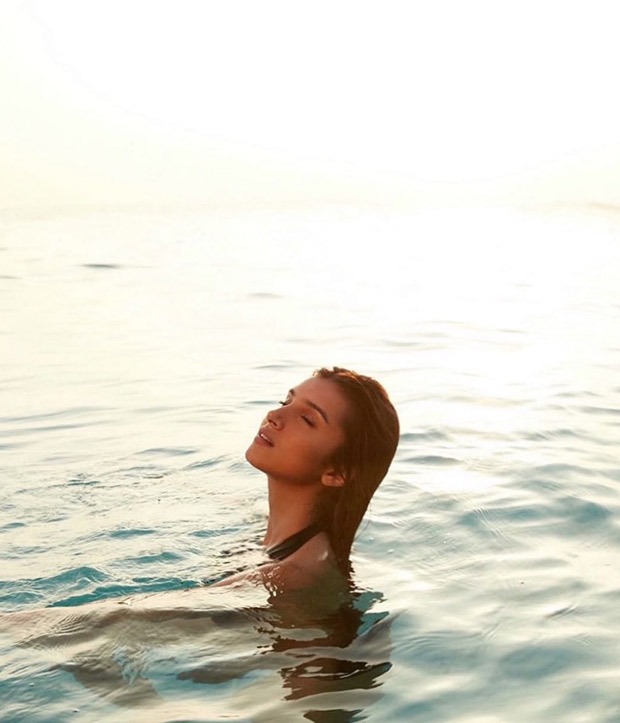 Amid self-quarantine period, Tara Sutaria shares throwback picture proving she is a water baby 