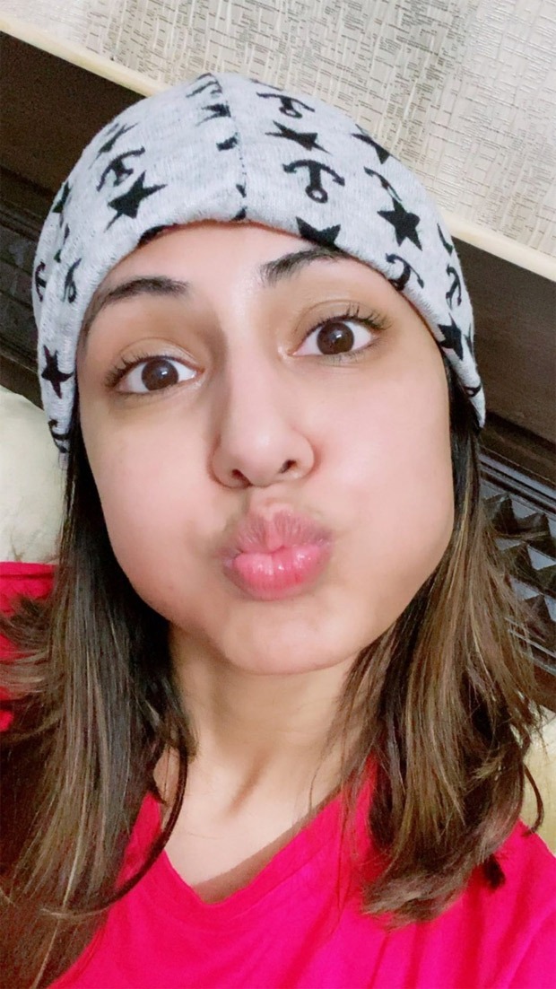 Hina Khan’s goofy pictures are going to brighten your quarantine mood!