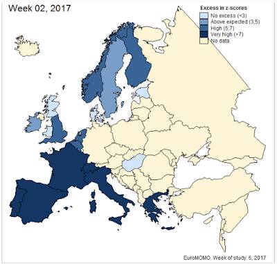 Europe Excess Mortality Related COVID-19,