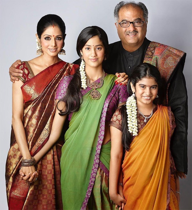 This throwback picture of Sridevi and Boney Kapoor with their daughters Janhvi and Khushi is pretty wholesome 