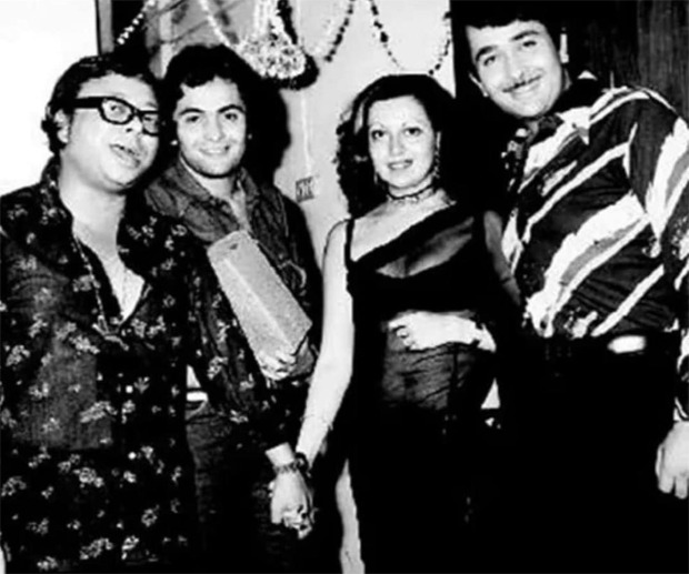 Flashback Friday: Kareena Kapoor Khan shares old photo of Rishi Kapoor with Randhir, Babita and RD Burman 