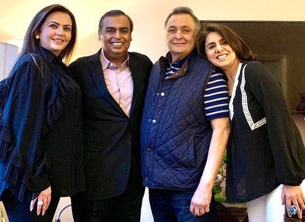 Neetu Kapoor thanks Mukhesh Ambani and Nita Ambani for their consistent love and support