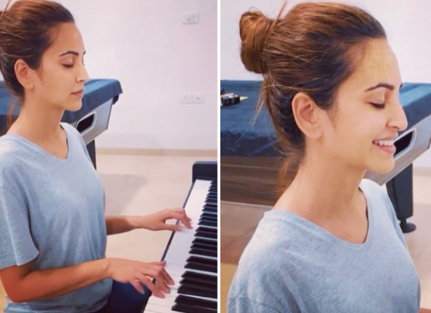 Pulkit Samrat shares a video of Kriti Kharbanda playing Money Heist’s ‘Bella Ciao’ song on piano with her eyes closed