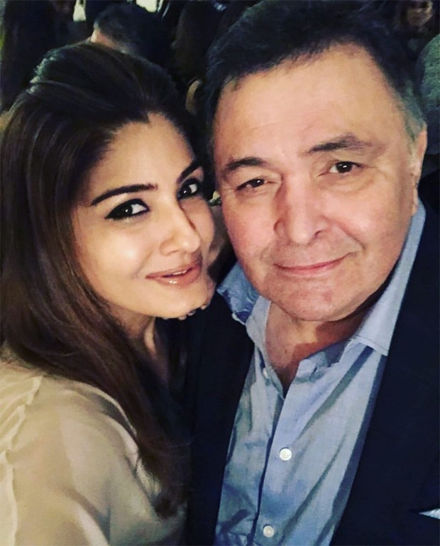 Raveena Tandon misses Rishi Kapoor, shares a video he recorded for her father’s 80th birthday 