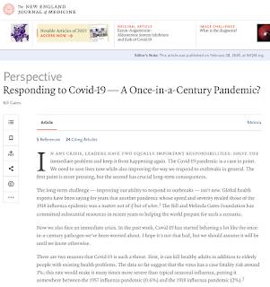 Bill Melinda Gates Foundation Quid Pro Quo New England Journal of Medicine,