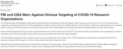 COVID-19 China Blame Game,