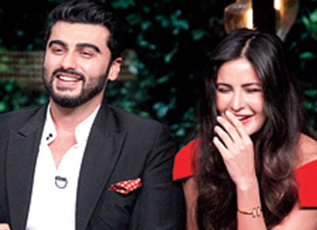 arjun kapoor offers katrina kaif a slice of mango, but she wants a few