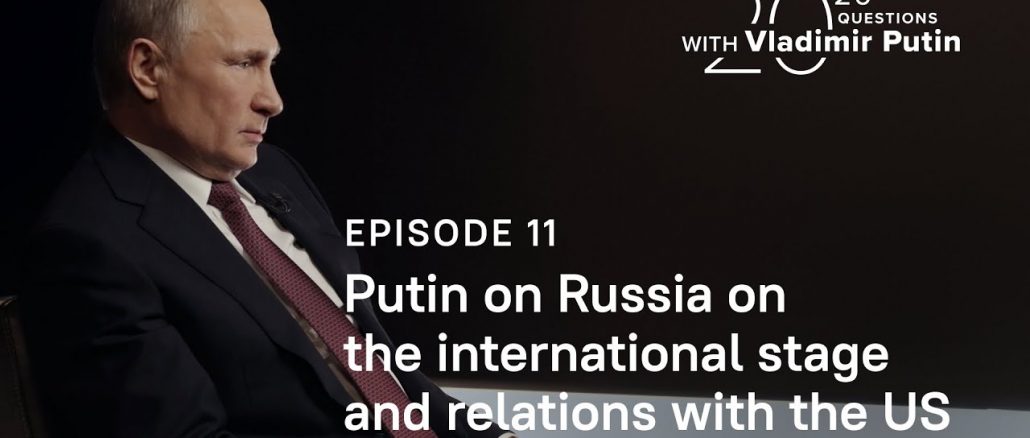 Putin on American Exceptionalism and Russia’s Relationship with the United States Putin American Exceptionalism Russia's Relationship United States,