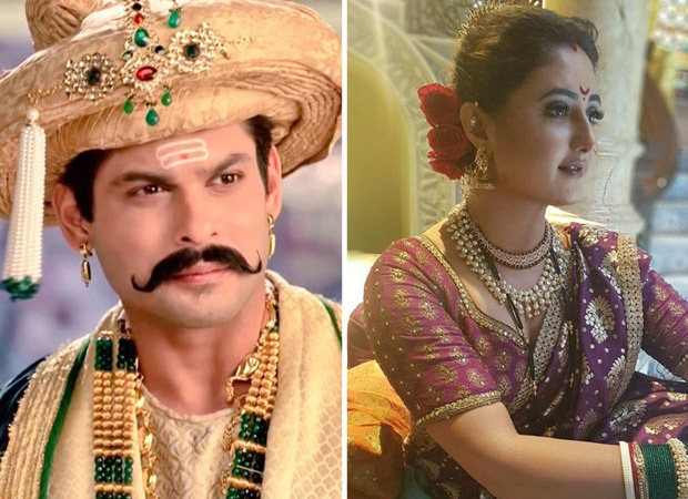 take a look at these throwback picures of sidharth shukla and rashami desai, dressed as bajirao mastani characters