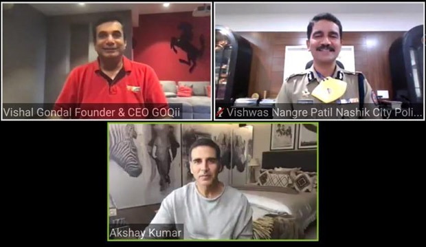 Akshay Kumar and Nashik City Police launch centralized online health system to monitor the wellness of its Police force